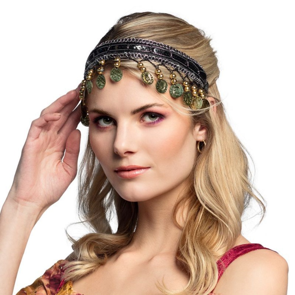 ที่คาดผมพลาสติกแฟชั่นหลากสีสัน - Ethnic Fashion India บทวิจารณ์และราคา