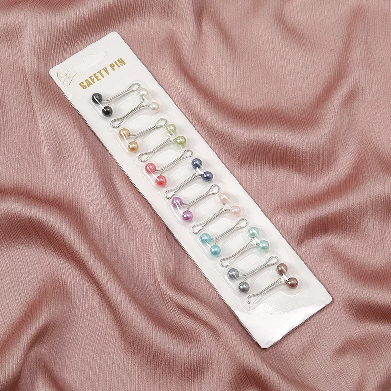 12 ชิ้น/ถุงมุสลิม Hijab Pins ผ - Ethnic Modern Fashion บทวิจารณ์และราคา