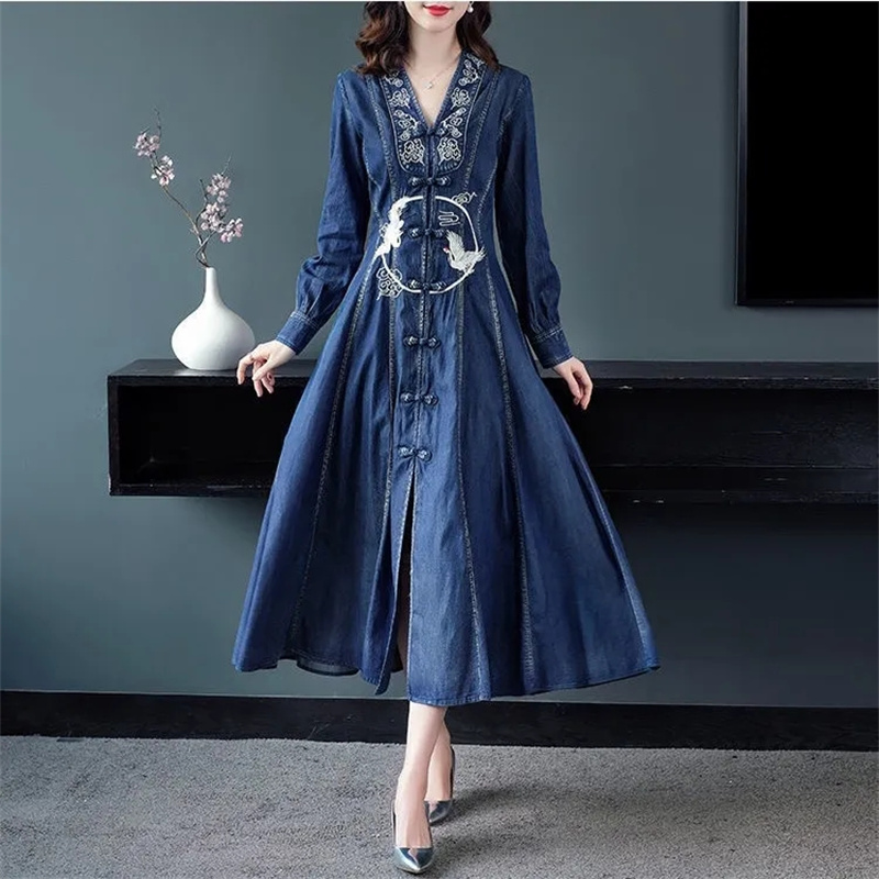 เดรสยีนส์สไตล์ชาติพันธุ์ ดีไซน - Ethnic Fashion Design บทวิจารณ์และราคา