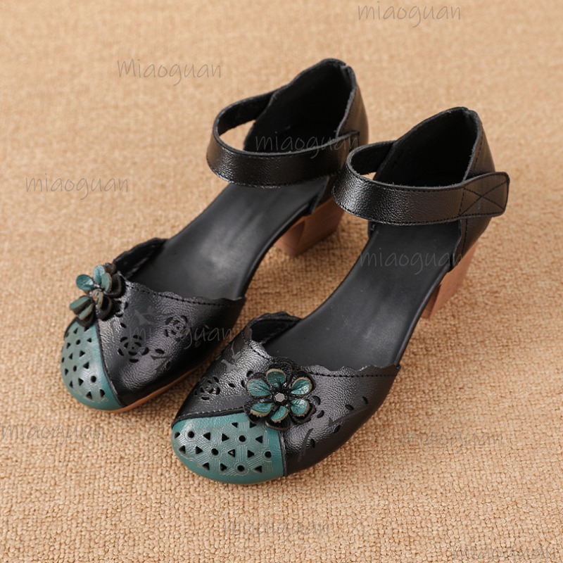 รองเท้าส้นเตารีดแบบกลาดิเอเตอร - Ethnic Fashion Women บทวิจารณ์และราคา