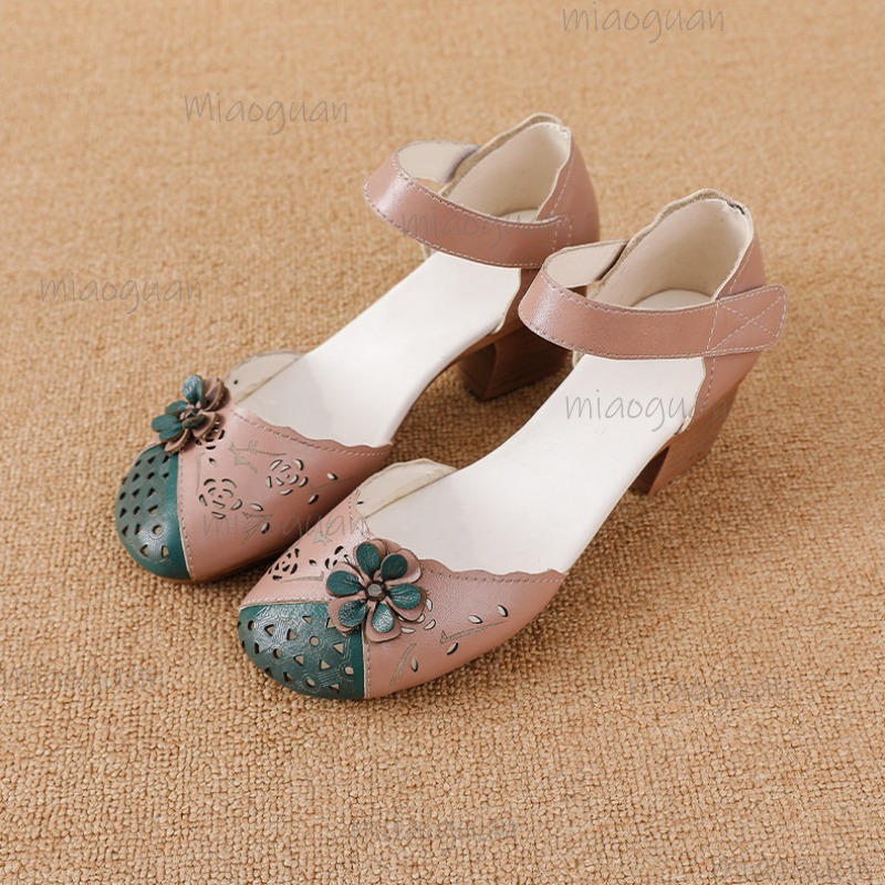 รองเท้าส้นเตารีดแบบกลาดิเอเตอร - Ethnic Fashion Women บทวิจารณ์และราคา