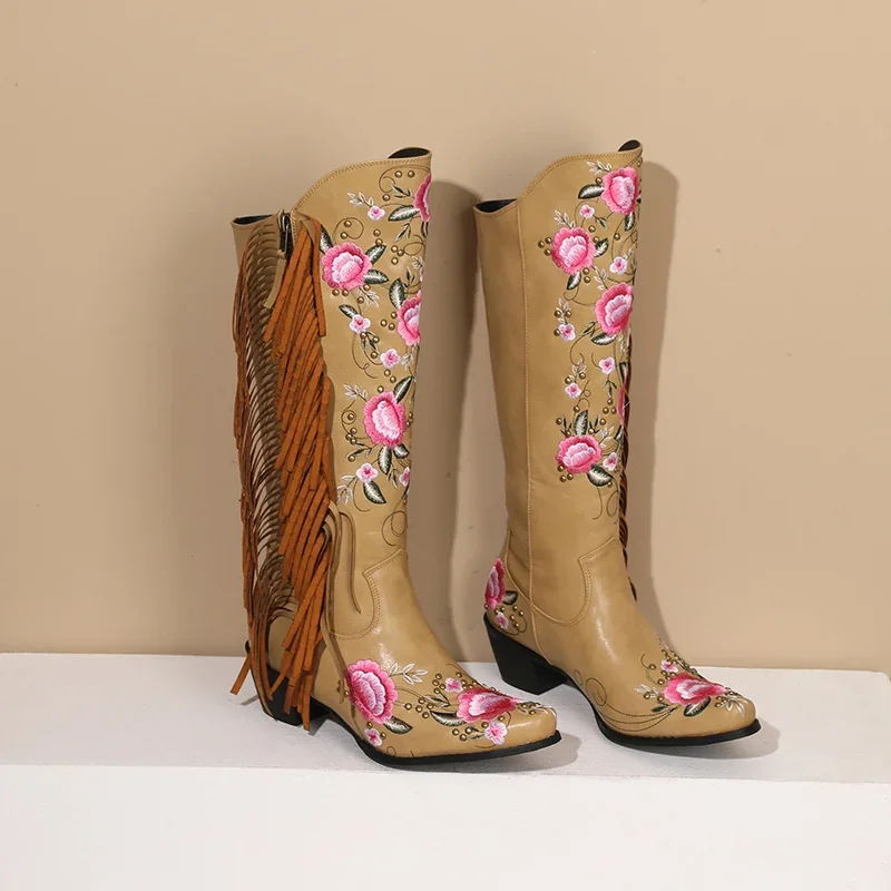 แฟชั่นเย็บปักถักร้อยดอกไม้ Wes - Ethnic Fashion Women บทวิจารณ์และราคา