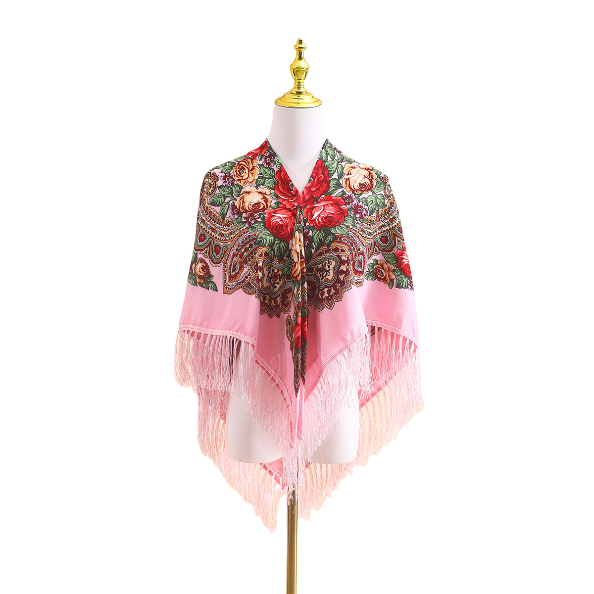 ผ้าคลุมไหล่สไตล์รัสเซียสำหรับผ - Go Ethnic Fashion บทวิจารณ์และราคา